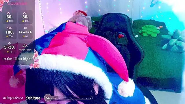 MilkyXSakura online show from March 2025 08:37:01 AM