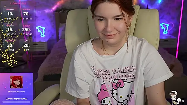 RedShinee online show from January 2025 05:19:02 AM