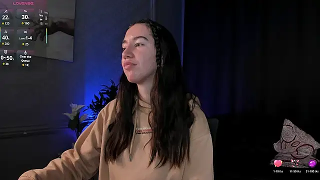 Snapshot of Belle_Via chatting on March 2026 06:14:01 PM Belle Via online show from March 2026 06:14:01 PM