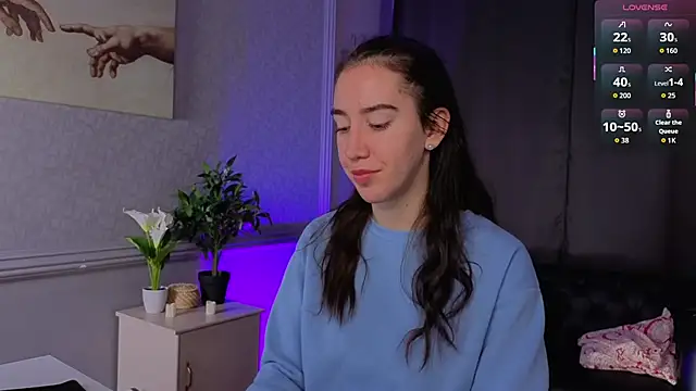 Snapshot of Belle_Via chatting on April 2026 06:08:02 PM Belle Via online show from April 2026 06:08:02 PM