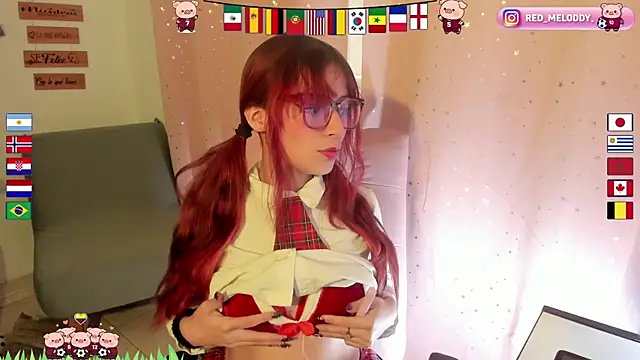 RedMeloddy online show from July 2026 10:36:02 PM