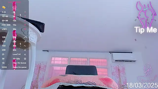 Keila Mendoza online show from March 2025 08:37:01 PM