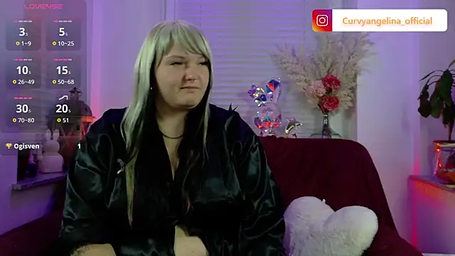 CurvyAngelina Official online show from October 2025 07:55:01 PM
