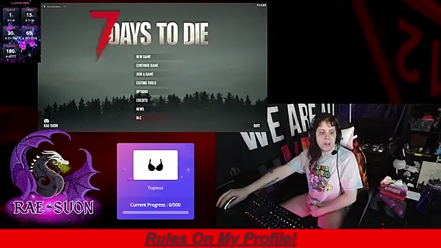 Rae-Suon online show from November 2025 11:15:01 PM