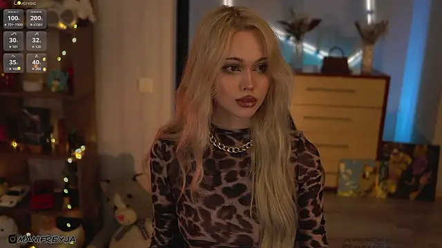 ManiFreyja online show from March 2026 09:32:01 PM