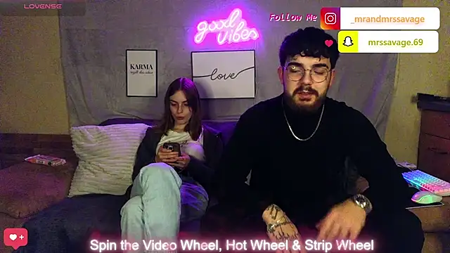 MrAndMrsSavage online show from January 2025 10:13:02 PM