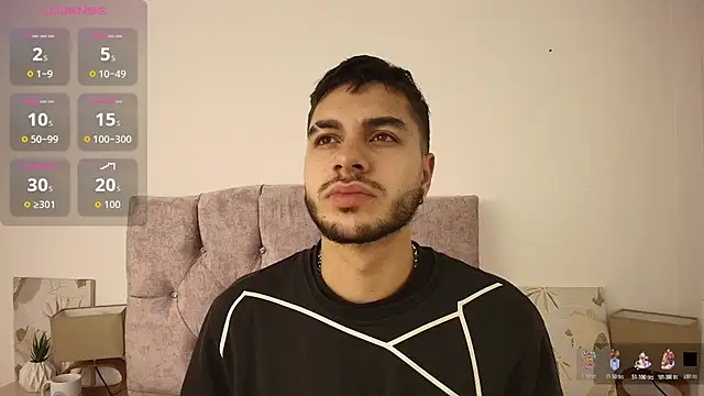 Amadeo Wild online show from October 2025 07:34:02 AM