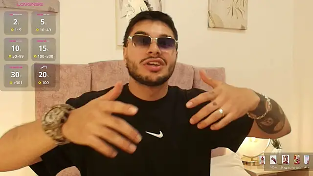 Amadeo Wild online show from April 2026 03:57:01 AM