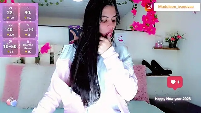 Madisson Ivanova online show from January 2025 05:09:01 AM