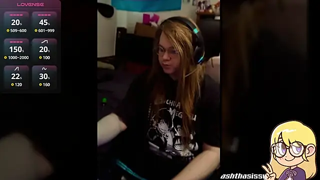 Snapshot of AshThaSissy chatting on December 2024 04:57:01 PM AshThaSissy online show from December 2024 04:57:01 PM