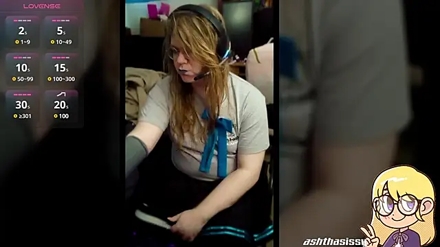 Snapshot of AshThaSissy chatting on January 2025 09:15:02 PM AshThaSissy online show from January 2025 09:15:02 PM