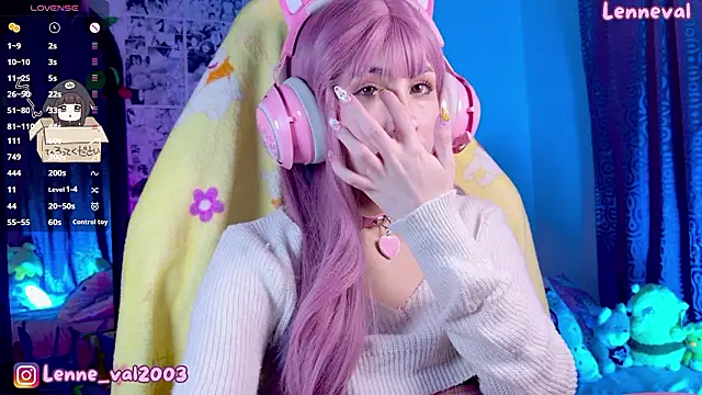 Lenneval1 online show from February 2026 04:10:01 AM