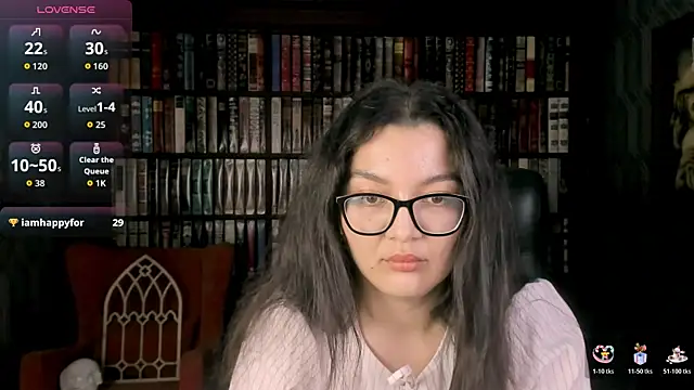 ZarifaBev online show from November 2025 09:54:01 PM