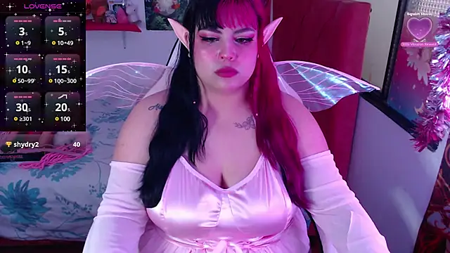 Snapshot of Pinky-Flower chatting on January 2025 09:07:01 PM Pinky-Flower online show from January 2025 09:07:01 PM