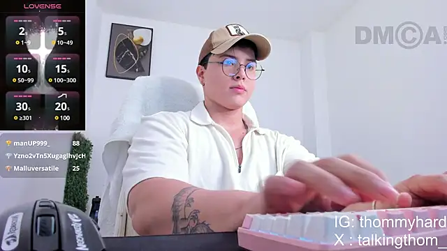 Snapshot of Thom_Ohtani chatting on January 2025 03:26:01 AM Thom Ohtani online show from January 2025 03:26:01 AM