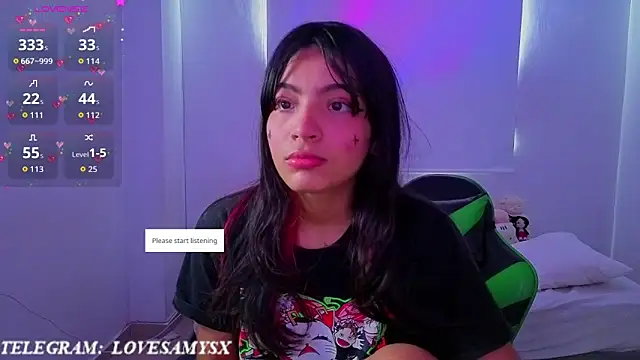 Lovelyamyy online show from April 2026 07:21:02 PM