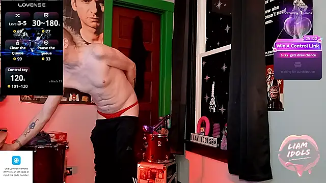 LiamIdols online show from March 2026 03:18:01 PM