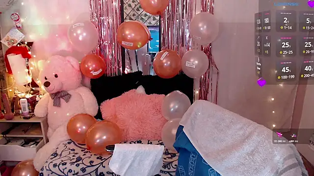 cute bunny95 online show from October 2025 12:57:02 PM