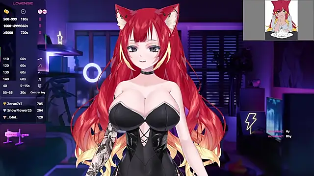 LewdKira VT online show from February 2025 09:17:02 AM