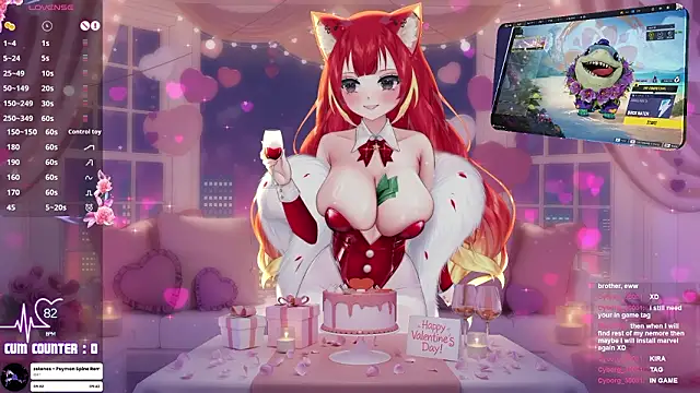 LewdKira VT online show from February 2026 06:59:02 PM