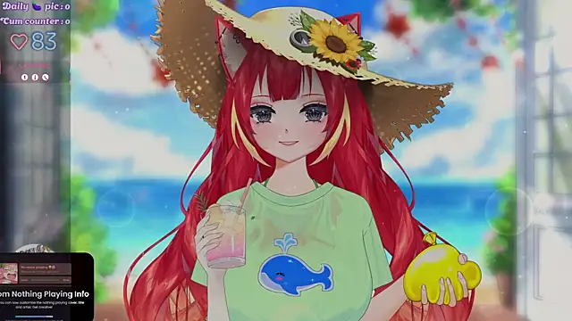 Snapshot of LewdKira_VT chatting on June 2026 05:27:01 PM LewdKira VT online show from June 2026 05:27:01 PM