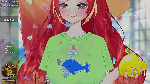 Snapshot of LewdKira_VT chatting on June 2026 05:52:01 PM LewdKira VT online show from June 2026 05:52:01 PM