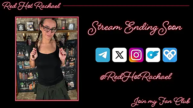 RedHotRachael online show from February 2025 01:00:01 AM