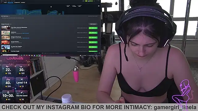 Snapshot of Gamergirl-Linela chatting on September 2025 02:53:01 PM Gamergirl-Linela online show from September 2025 02:53:01 PM