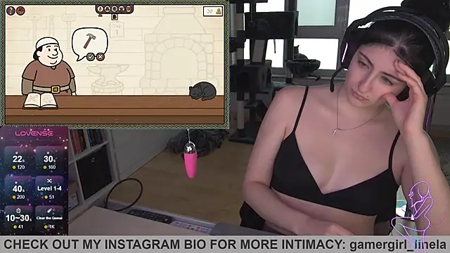 Snapshot of Gamergirl-Linela chatting on September 2025 03:04:02 PM Gamergirl-Linela online show from September 2025 03:04:02 PM