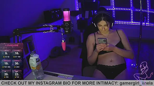 Snapshot of Gamergirl-Linela chatting on October 2025 03:13:02 AM Gamergirl-Linela online show from October 2025 03:13:02 AM