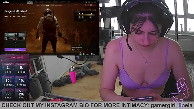Snapshot of Gamergirl-Linela chatting on October 2025 01:42:02 PM Gamergirl-Linela online show from October 2025 01:42:02 PM