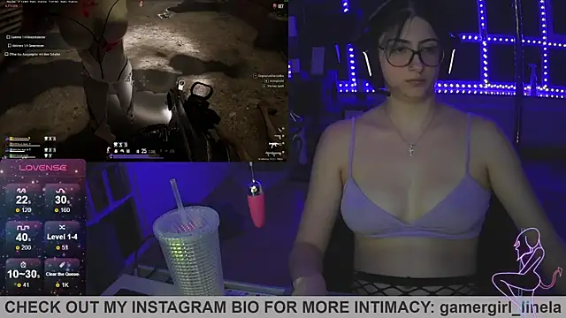 Snapshot of Gamergirl-Linela chatting on October 2025 01:48:02 AM Gamergirl-Linela online show from October 2025 01:48:02 AM