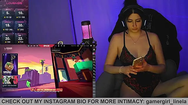 Gamergirl-Linela online show from February 2026 10:07:01 PM