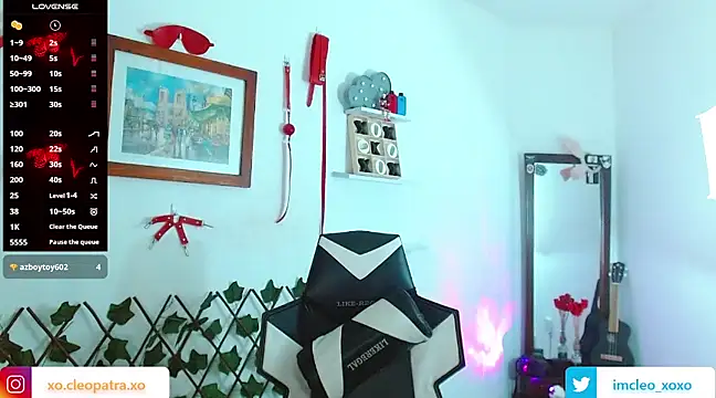 imcleo xoxo online show from March 2025 09:47:02 AM