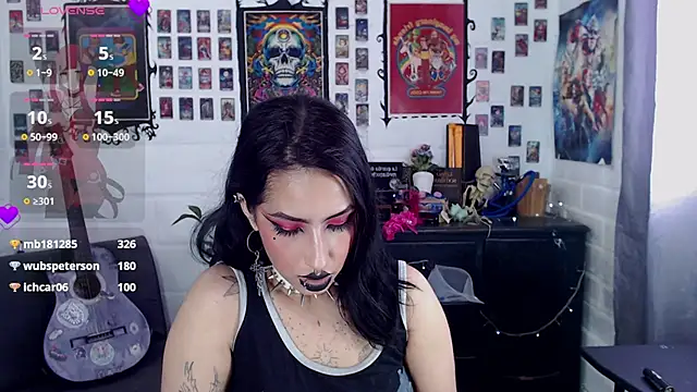 Nyx Blackmoon online show from February 2025 07:07:01 PM