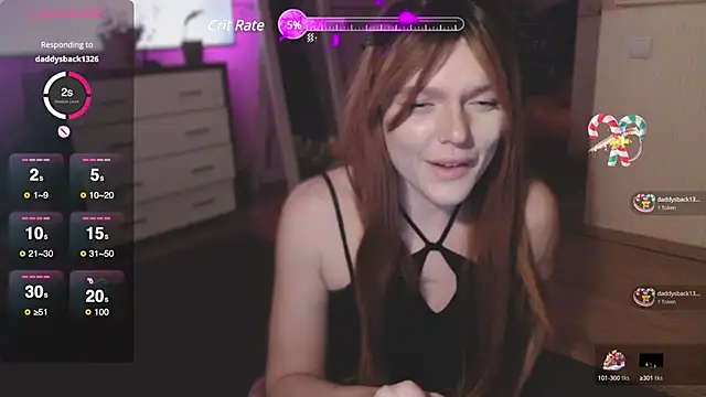 Snapshot of CherryRed_Girl chatting on March 2025 01:54:01 AM CherryRed Girl online show from March 2025 01:54:01 AM