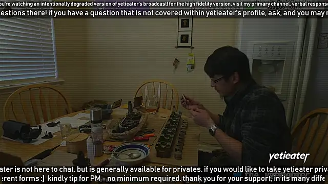 Snapshot of yetieater chatting on January 2025 10:29:02 PM yetieater online show from January 2025 10:29:02 PM