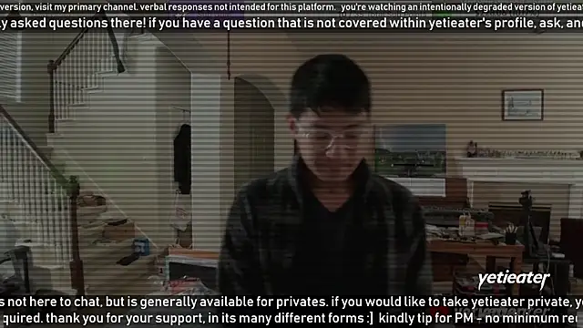 Snapshot of yetieater chatting on January 2025 05:51:02 PM yetieater online show from January 2025 05:51:02 PM