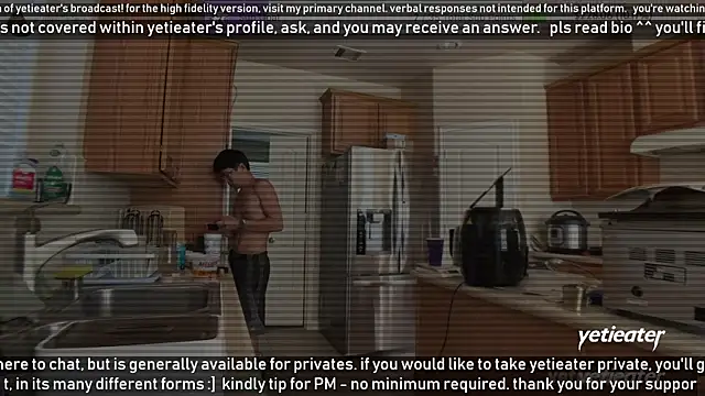 Snapshot of yetieater chatting on February 2025 05:29:01 PM yetieater online show from February 2025 05:29:01 PM