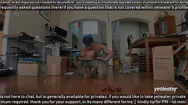 Snapshot of yetieater chatting on March 2025 05:07:02 PM yetieater online show from March 2025 05:07:02 PM