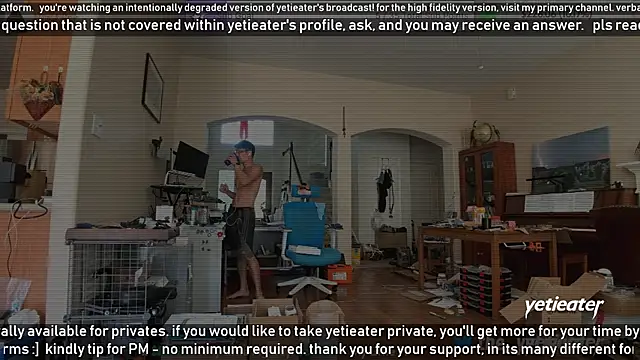 Snapshot of yetieater chatting on March 2025 06:00:01 PM yetieater online show from March 2025 06:00:01 PM