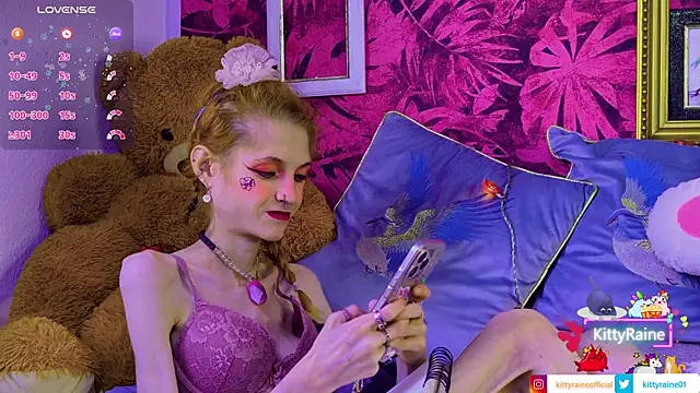 KittyRaine online show from July 2026 12:55:01 PM