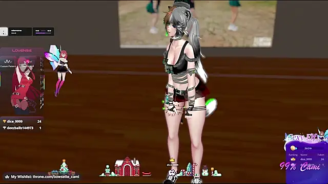 Bowsette Cami online show from December 2025 03:18:02 PM