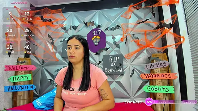 GreciaFox1 online show from October 2025 11:11:01 AM