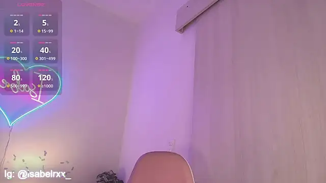 Snapshot of IsabelCortes chatting on November 2025 02:45:02 AM IsabelCortes online show from November 2025 02:45:02 AM