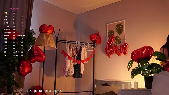 Snapshot of Julia_PR0 chatting on February 2026 10:25:01 AM Julia PR0 online show from February 2026 10:25:01 AM