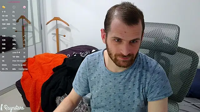 raynstars online show from December 2025 07:10:01 PM