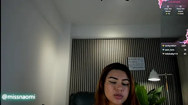 Snapshot of Missnaomi_ chatting on September 2025 05:18:02 PM Missnaomi online show from September 2025 05:18:02 PM