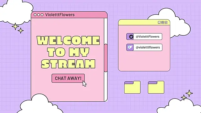 violetttflowers online show from April 2026 03:02:01 PM