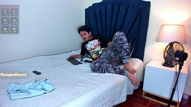 RoxyandAron2 online show from March 2026 06:25:01 PM